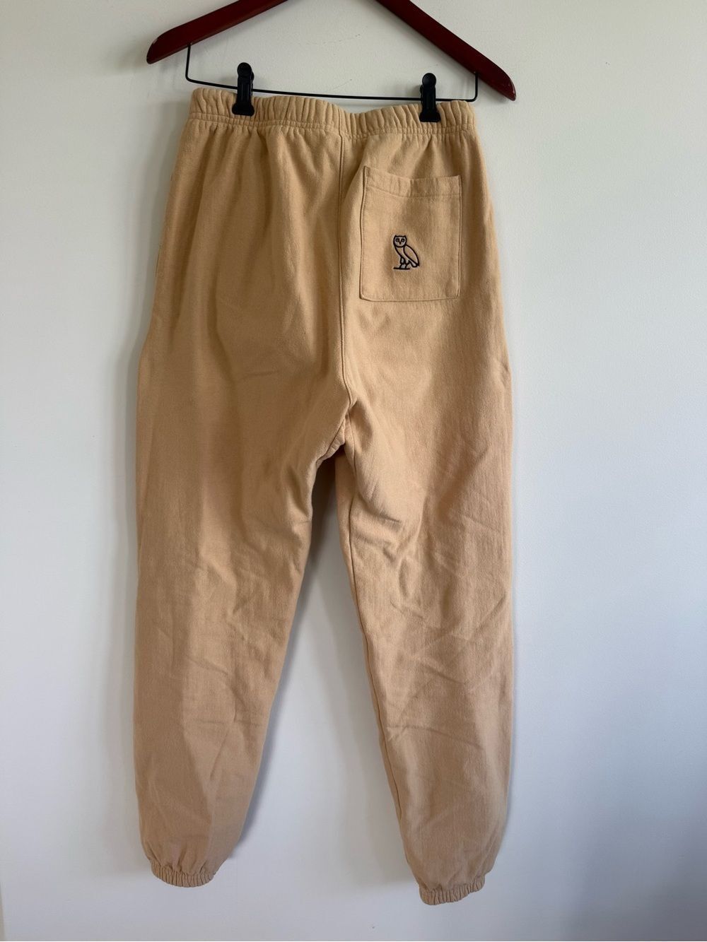 DRAKES OVO Sweatpants with Embroidered Logo